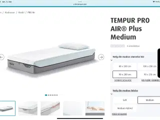 TEMPUR PRO AIR PLUS MEDIUM