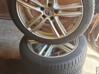 19 " alufælge med vinterdæk