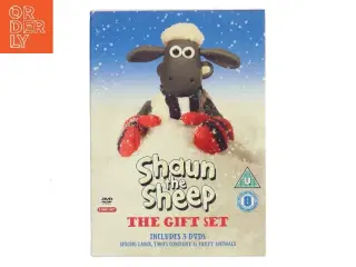 Shaun The Sheep Giftset med Skuespillere er animerede karakterer fra serien (DVD)