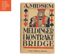 Meldinger i Kontrakt Bridge af A. Midsem (Bog)