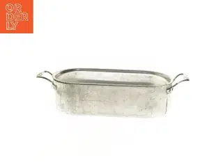 Oval fiskegryde med låg og håndtag (str. 35x15x10 cm)
