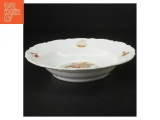 Barne …Antik porcelænstallerken (str. 20 cm)