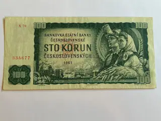 100 Korun Czech Republic 1961