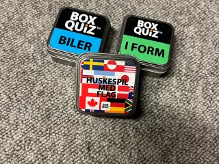 Box quiz spil