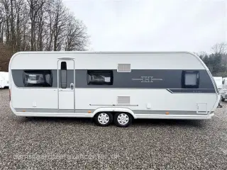 2015 - Hobby De Luxe 650 KMFe   Dobbeltseng-Køjer-Telt