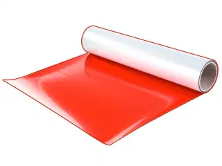 Chemica Metallic - SUPERRED - 437 - tekstil folie