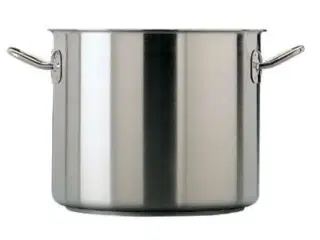 2 stk. Gryde høj 9 ltr diam 240 mm til induktion, el og gas