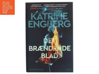 Det brændende blad af Katrine Engberg (Bog)