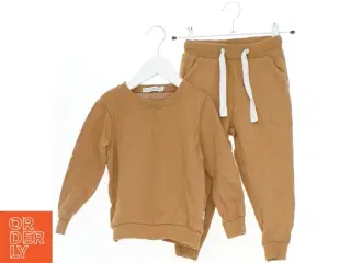 Sweatsæt i brun fra Minymo (str. 98)