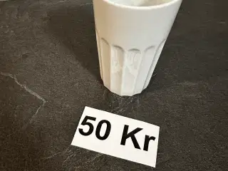 Super fint krus i hvid