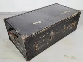 ⭐️- STOR Vintage Rejsekuffert – Ca. 100 år gammel
