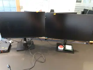 2 stk. computerskærme SAMSUNG F27T450FQR
