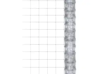 Havehegn 50x1,25 m galvaniseret stål sølvfarvet