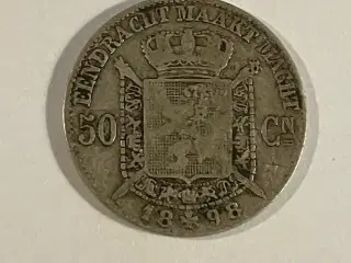 50 Centimes 1898 Belgium