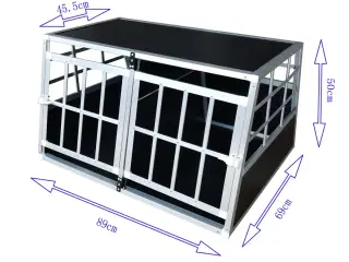 Hundebur Dobbelt "Small" Brugt