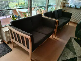 2 & 3 personers sofa med hynder