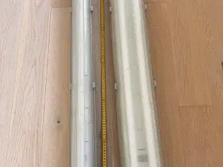 Armaturer med neonrør