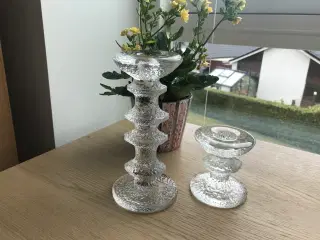 Iittala Festivo lysestager - med 1 ring og 4 ringe