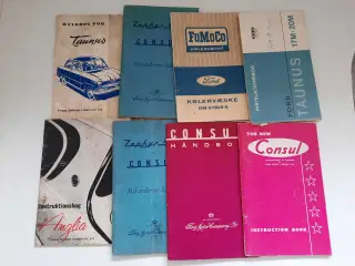 Instruktionsbøger Ford