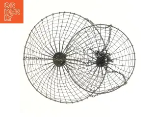 Metal trådkurve sæt (str. Ø 23 og 28 cm)