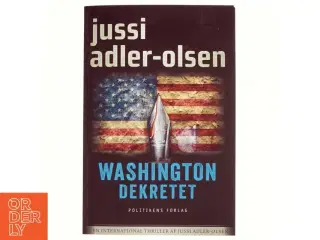 Washington dekretet af Jussi Adler-Olsen (Bog)