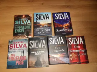 Daniel Silva. Den sorte enke. Samleren. Den fremme