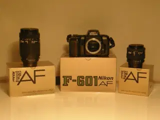 NIKON F-601 AF Spejlrefleks kamera