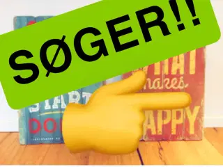 SØGER!! SØGER!!! SØGER!! 