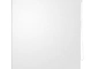 Mørklægningsrullegardin 80 x 230 cm hvid