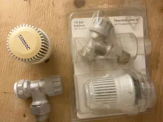 Radiator Thermostater med føler Nye 7 stk.