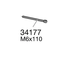 Thule bolt m6x110
