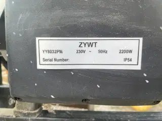 Brændekløver ZYWT IP54