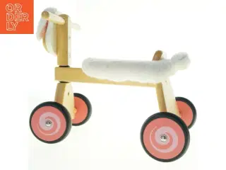 Trægyngehest på hjul (str. 45 cm)