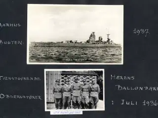 Hærens Ballonpark Juli 1936.