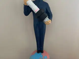 Rigtig stor Bosch reklame figur 