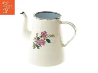 Kaffekande med blomsterdesign (str. 14 cm)