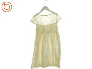Blonde Kjole med underkjole fra Sisley (str. 140 cm)