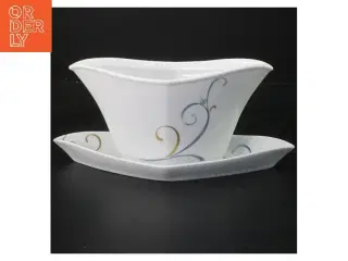 Firklveren Victoria sauceskål samt underskål (str. 24 cm)