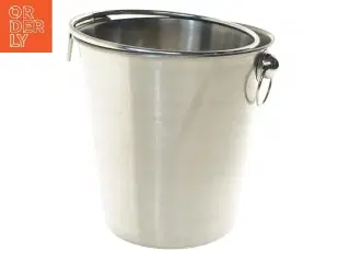 Rustfrit stål isspand (str. 20 cm)