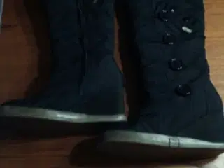 Støvler, str. 36,5, Sugar, Sort,