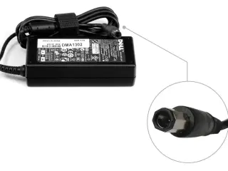 Dell 65W 19.5V 3.34A strømforsyning med Octagonal/Octagon/Hexagon strømforsyning tip - Original