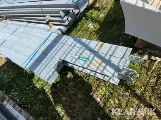 Stålbjælker 5 stk