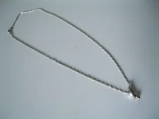 Sølv halskæde med vedhæng