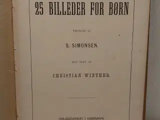 Christian Winther: 25 Billeder for Børn. 1875.