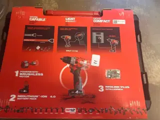 Milwaukee skruemaskine M12 FPD-402X