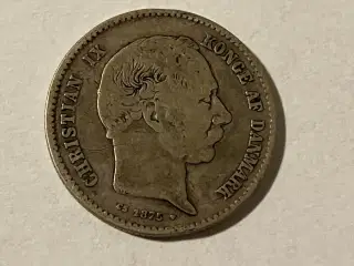 1 Krone 1875 Danmark