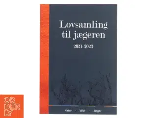 Lovsamling til jægeren (Bog)
