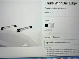 Thule wingbar edge