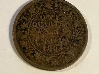 1/4 Anna India 1904