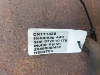 Hanomag 44C Motor Hjelm 2949900M92 Stel 377610179